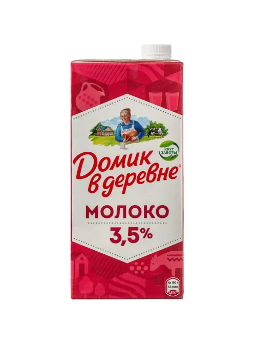 Молоко Домик в Деревне 3,5% 950г