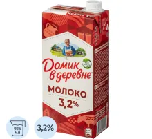Молоко Домик в Деревне 3,2% 950г