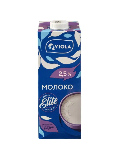 Молоко Viola UHT 2,5%, 1кг