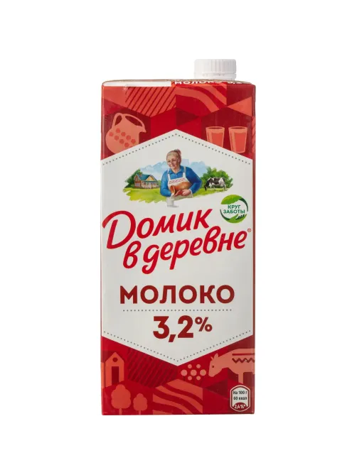 Молоко Домик в Деревне 3,2% 950г