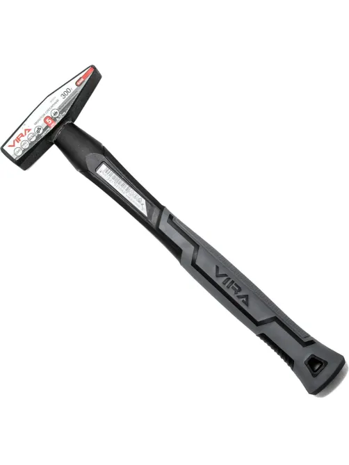 Молоток слесарный 300 г фибергласовая ручка VIRA RAGE 903003