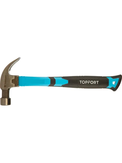 Молоток столярный 450 гр Topfort фибергласовая рукоятка