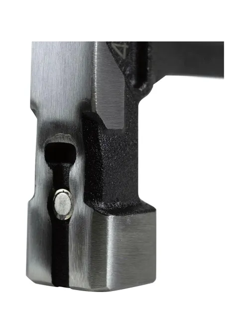 Молоток-гвоздодер цельнокованый 450 г, магнит,3х-комп.ручка, BERGER BG1527