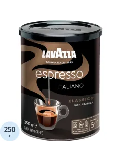 Кофе Lavazza Espresso молотый ж/б, 250г