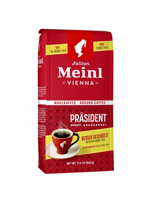Кофе Julius Meinl Президент молотый, 500гр 89/98735