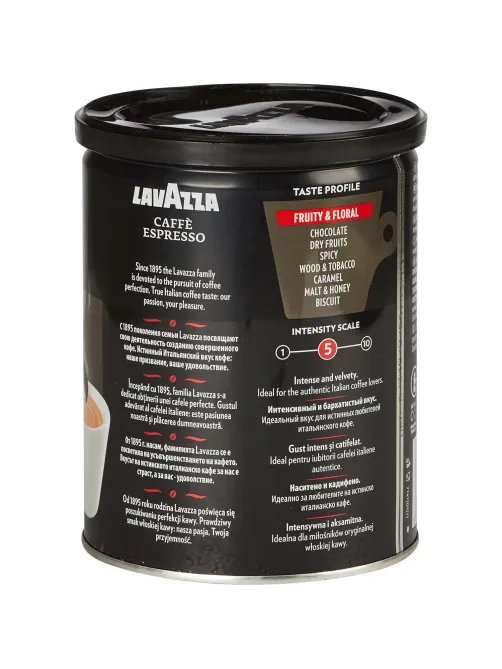 Кофе Lavazza Espresso молотый ж/б, 250г