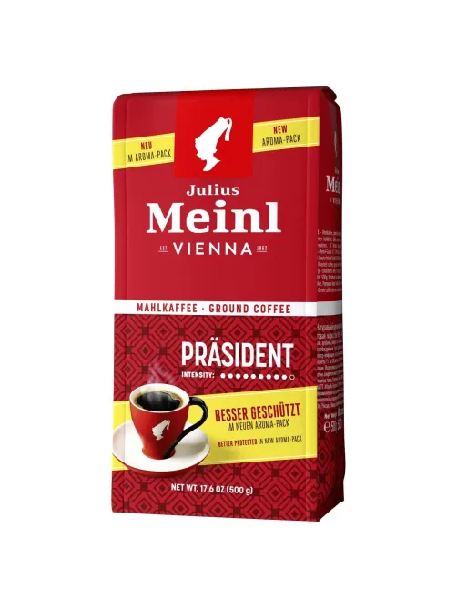 Кофе Julius Meinl Президент молотый, 500гр 89/98735