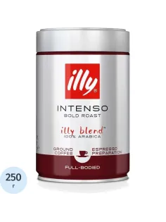Кофе молотый ILLY intenso, арабика, темная обжарка, 250гр