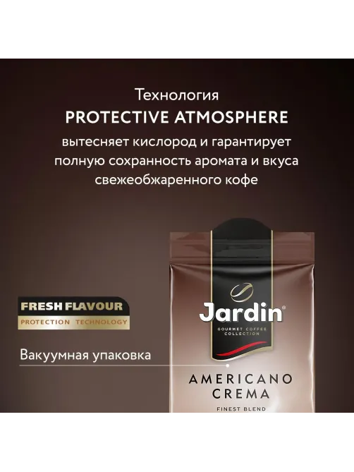 Кофе Jardin Americano Crema молотый,250г, 0556-12