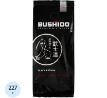 Кофе Bushido Black Katana молотый, 227г пакет