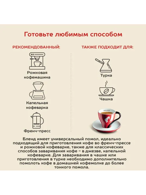 Кофе Julius Meinl Президент молотый, 500гр 89/98735