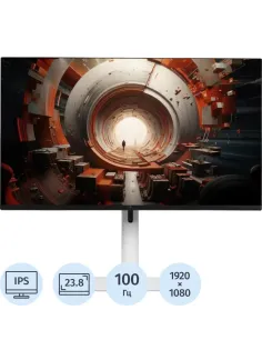 Монитор Dell 23.8 S2425HS IPS HDMI HAS Piv 250cd 1920x1080 100Hz FHD