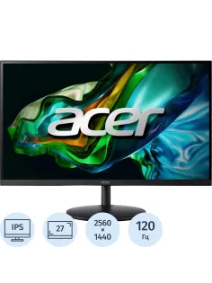 Монитор Acer SH272UG0bmiphux 27'' QHD/IPS/120Гц/HDMI/DP/черн(UM.HS2CD.006)