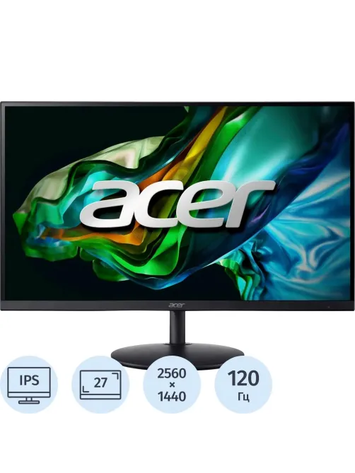Монитор Acer SH272UG0bmiphux 27'' QHD/IPS/120Гц/HDMI/DP/черн(UM.HS2CD.006)
