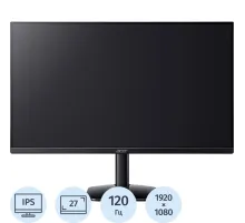 Монитор Acer (UM.HX2CD.G02)27/FHD/IPS/120Hz/250cd/1ms/HDMI/VGA