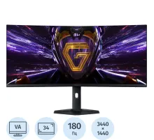 Монитор Xiaomi Curved G34WQi 2026 34/WQHD/180Hz/DPx2/HDMIx2/(ELA6650RU)