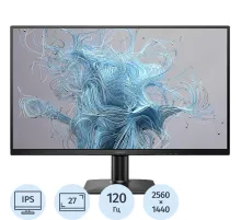 Монитор Philips 27 27E2N1500 QHD/IPS/250cd/100Гц/HDMI/DP/черный