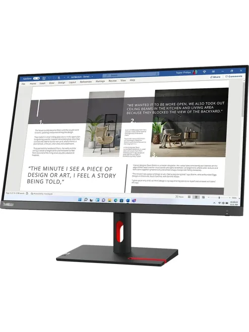 Монитор 27 Lenovo ThinkVision S27i-30 IPS HDMI FHD 100Hz VGA(63DFKAT4UK)
