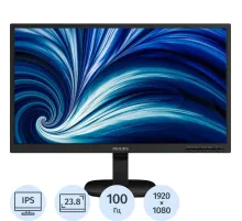 Монитор 23.8 PHILIPS 24B2N2100L Black (IPS, FHD, 100Hz, 4 ms, HDMI)