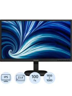 Монитор 23.8 PHILIPS 24B2N2100L Black (IPS, FHD, 100Hz, 4 ms, HDMI)