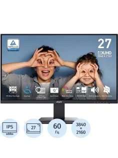 Монитор MSI MP273U (9S6-3PB4CH-230)27/4K UHD/IPS/60Hz/300cd/4ms/HDMI/DP