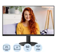 Монитор AOC 27 U27B3AF IPS, 3840x2160, 60Hz, 4ms, 350сd/m, 1000:1