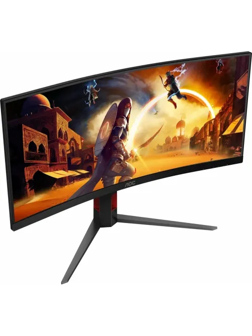 Монитор AOC CU34G4 34 UWQHD/1500R/21:9/VA/180Гц/300cd/HDMI/DP/HAS/черн