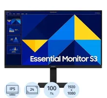 Монитор Samsung (LS24D300GAIXCI)24/FHD/IPS/100Hz/250cd/5ms/HDMI/D-SUB