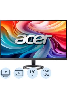 Монитор Acer 27 R272G0yi FHD/IPS/250cd/120Гц/VGA/HDMI/черный