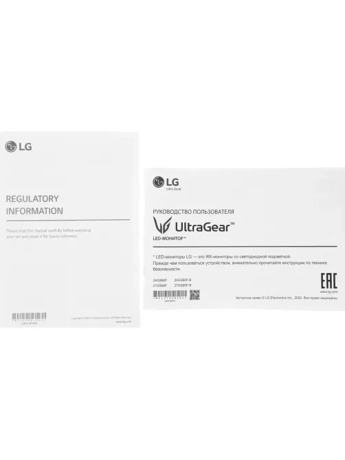 Монитор LG 23.8 24GS60F-B IPS FHD HDMI DP 180Hz 300cd Ex