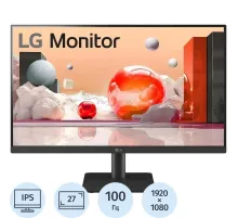 Монитор LG (27MS500-B)27/FHD/IPS/100Hz/250cd/5ms/HDMI