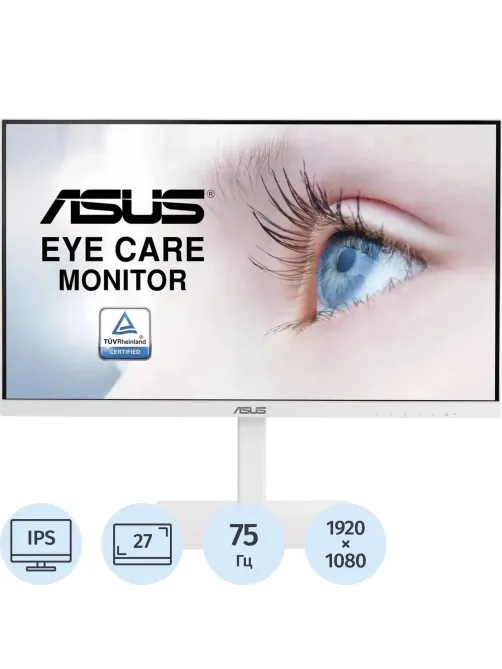 Монитор ASUS Gaming VA27DQSB-W (90LM06H4-B02370) 27/FHD/IPS/75Hz/250cd/5ms