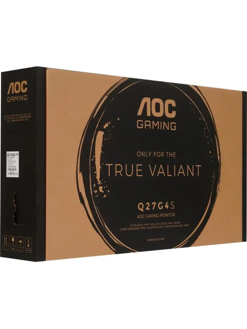 Монитор 27 AOC Q27G4S Black (IPS,2560x1440,300Hz,0.3 ms,2xHDMI,Pivot)