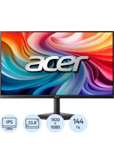 Монитор Acer SA243YP1biIPS 23,8 FHD/IPS/144Гц/VGA/HDMI/черн (UM.QS3CD.101)