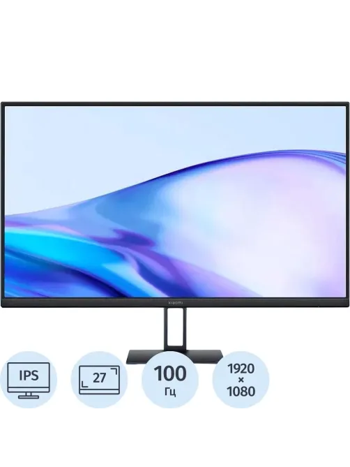 Монитор Xiaomi A27i (ELA5345EU) 27/FHD/IPS/100Hz/250cd/HDMI/DP