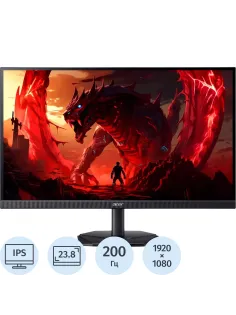 Монитор Acer Nitro (UM.QX1CD.101)23,8/FHD/IPS/200Hz/250cd/0,5ms/HDMI/DP