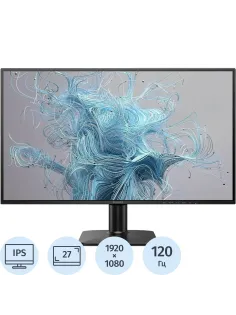 Монитор Philips 27 27E2N1110 FHD/IPS/120Гц/250cd/VGA/HDMI/черный