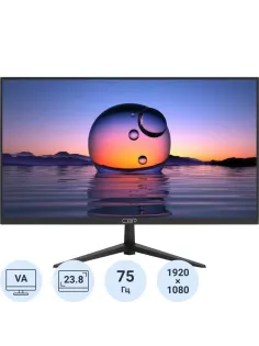 Монитор CBR MF-2401(LCD-MF2401-OPC)23.8/FHD/VA/75Hz/230cd/5ms/HDMI/VGA
