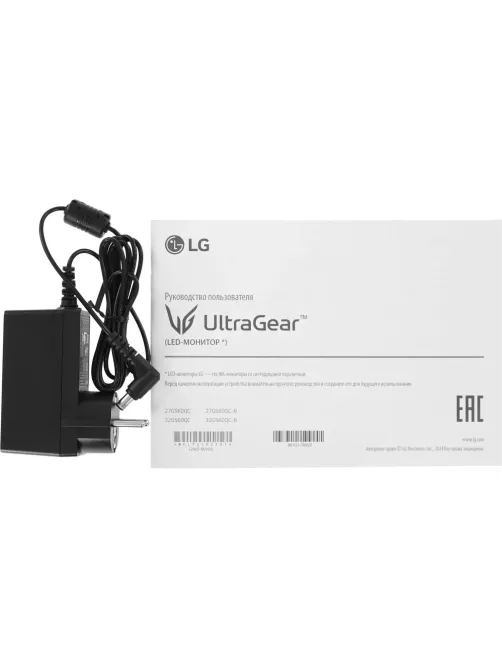 Монитор LG 27GS60QC-B 27 Curved VA/QHD/180Hz/1ms/2xHDMI/DP/300сd