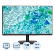 Монитор Acer V247YGbi (UM.QV7CD.G01)23,8/FHD/IPS/120Hz/250cd/4ms/HDMI/VGA