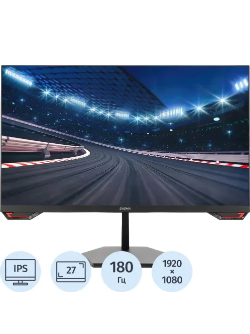 Монитор Digma Overdrive 27P511F(DM27SG01)27/FHD/IPS/180Hz/300cd/1ms