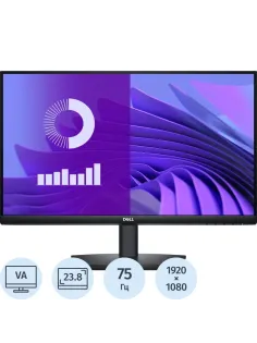 Монитор Dell 23.8 E2425HS VA LED 5ms HDMI HAS Piv 250cd FHD 75Hz VGA DP