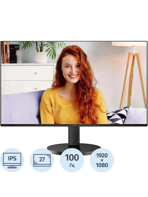 Монитор AOC (27B3CF2)27/FHD/IPS/100Hz/250cd/4ms/HDMI