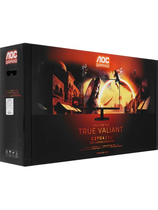 Монитор AOC (C27G4ZXU)27/FHD/VA/280Hz/300cd/0.3ms/HDMI/DP