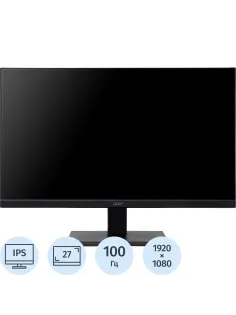 Монитор Acer Vero (UM.HV7CD.G02)27/FHD/IPS/120Hz/250cd/4ms/HDMI/DP/VGA