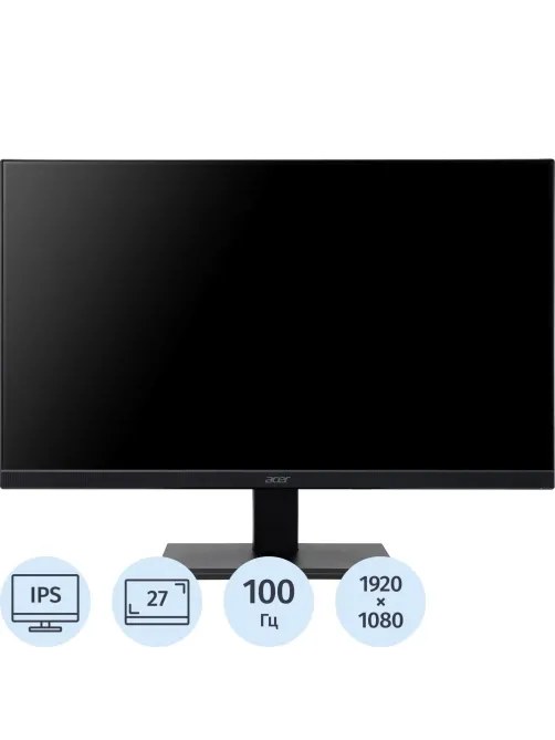 Монитор Acer Vero (UM.HV7CD.G02)27/FHD/IPS/120Hz/250cd/4ms/HDMI/DP/VGA