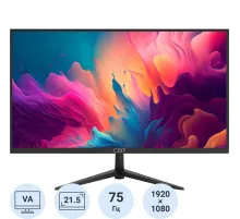 Монитор CBR MF-2203(LCD-MF2203-OPC)21.5/FHD/VA/75Hz/230cd/5ms/HDMI/VGA