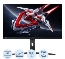 Монитор Xiaomi Mini LED G Pro(ELA5585EU)27/QHD/IPS/180Hz/1000cd/1ms/HDMI/DP