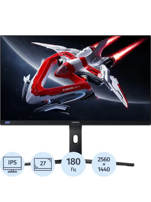 Монитор Xiaomi Mini LED G Pro(ELA5585EU)27/QHD/IPS/180Hz/1000cd/1ms/HDMI/DP