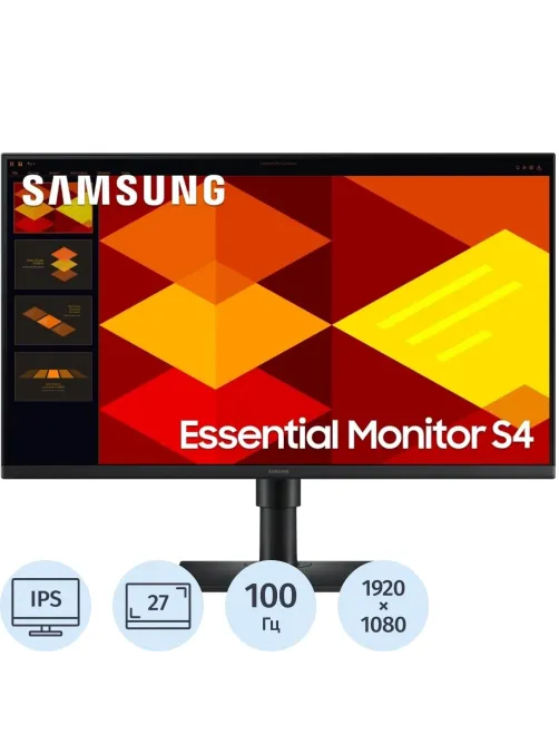 Монитор Samsung (LS27D400GAIXCI)27/FHD/IPS/100Hz/250cd/5ms/HDMI/DP